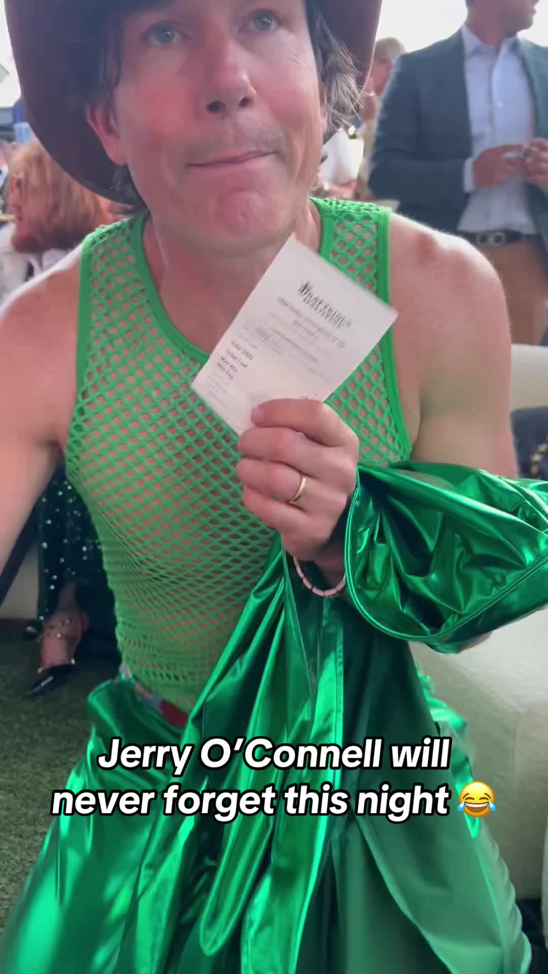 BING BONG TYPE OF NIGHT FOR JERRY O’CONNELL 😂 @pardonmytake