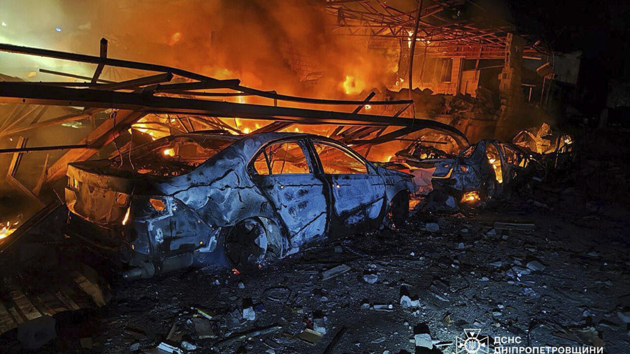 Russia drone strike kills at least three in Ukraine’s Dnipro