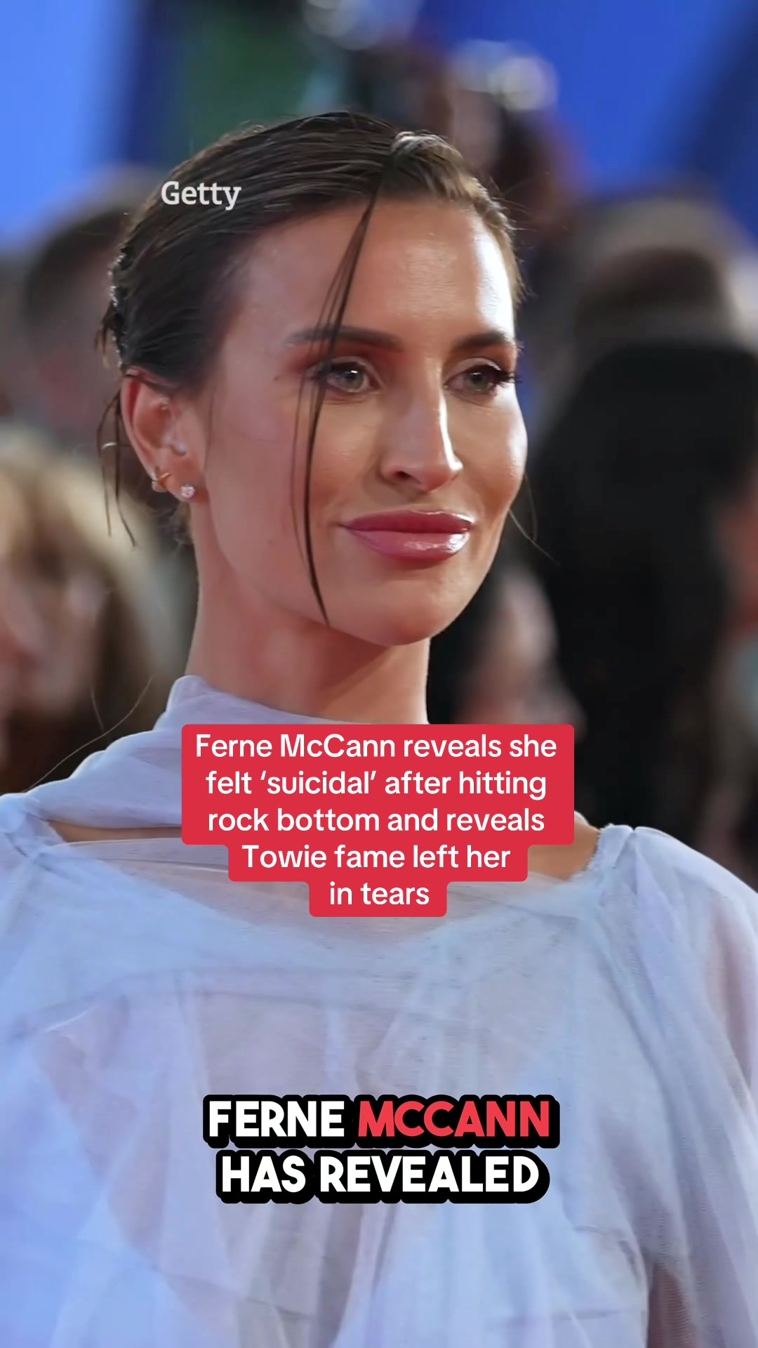 Ferne McCann reveals she felt ‘suicidal’ after hitting rock bottom and reveals Towie fame left her in tears. Full story above. #fernemccann #towie #behindthescene