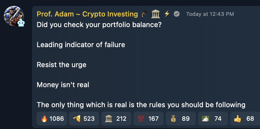 RT by @Cobratate: If only you had a crypto professional at your fingertips... You’d be ready for the massive bull run. IYKYK. 🚀