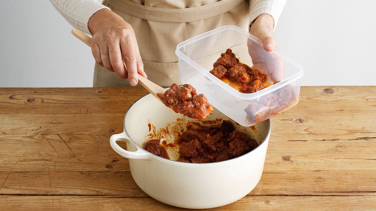 You're cleaning your Tupperware wrong! Scientists reveal the simple way to remove orange stains from containers within seconds
