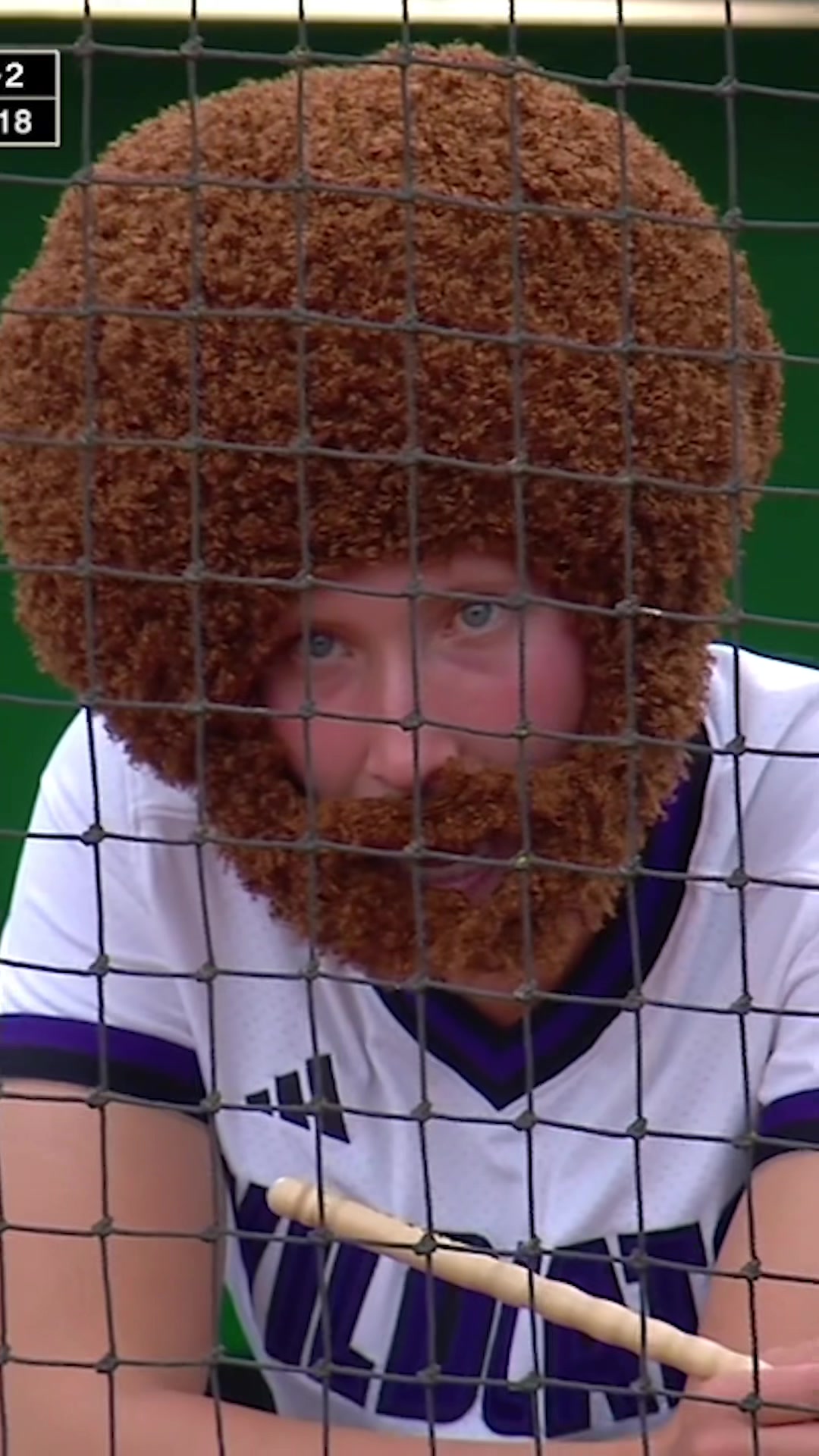 “Is that Bob Ross?” 😂 #softball #bobross #weberstate #funny