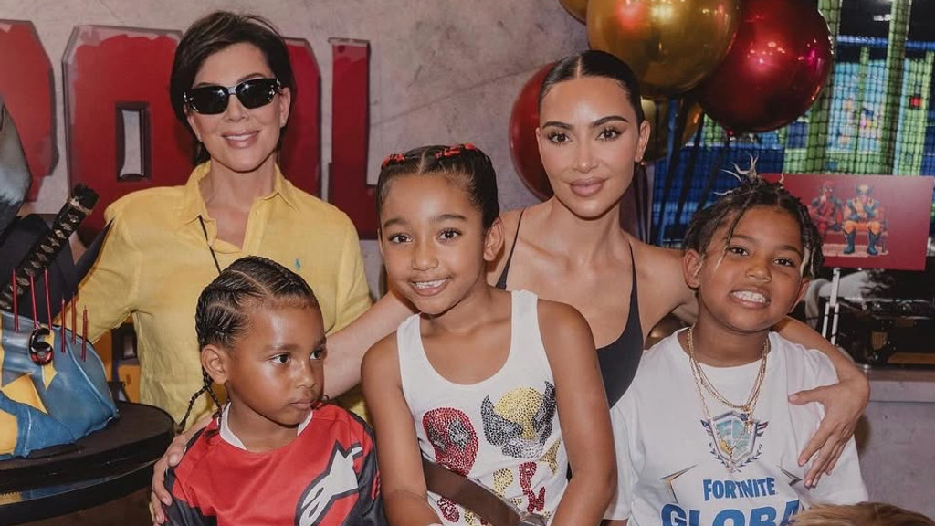 Kim Kardashian celebrates son Psalm's birthday with superhero-themed party