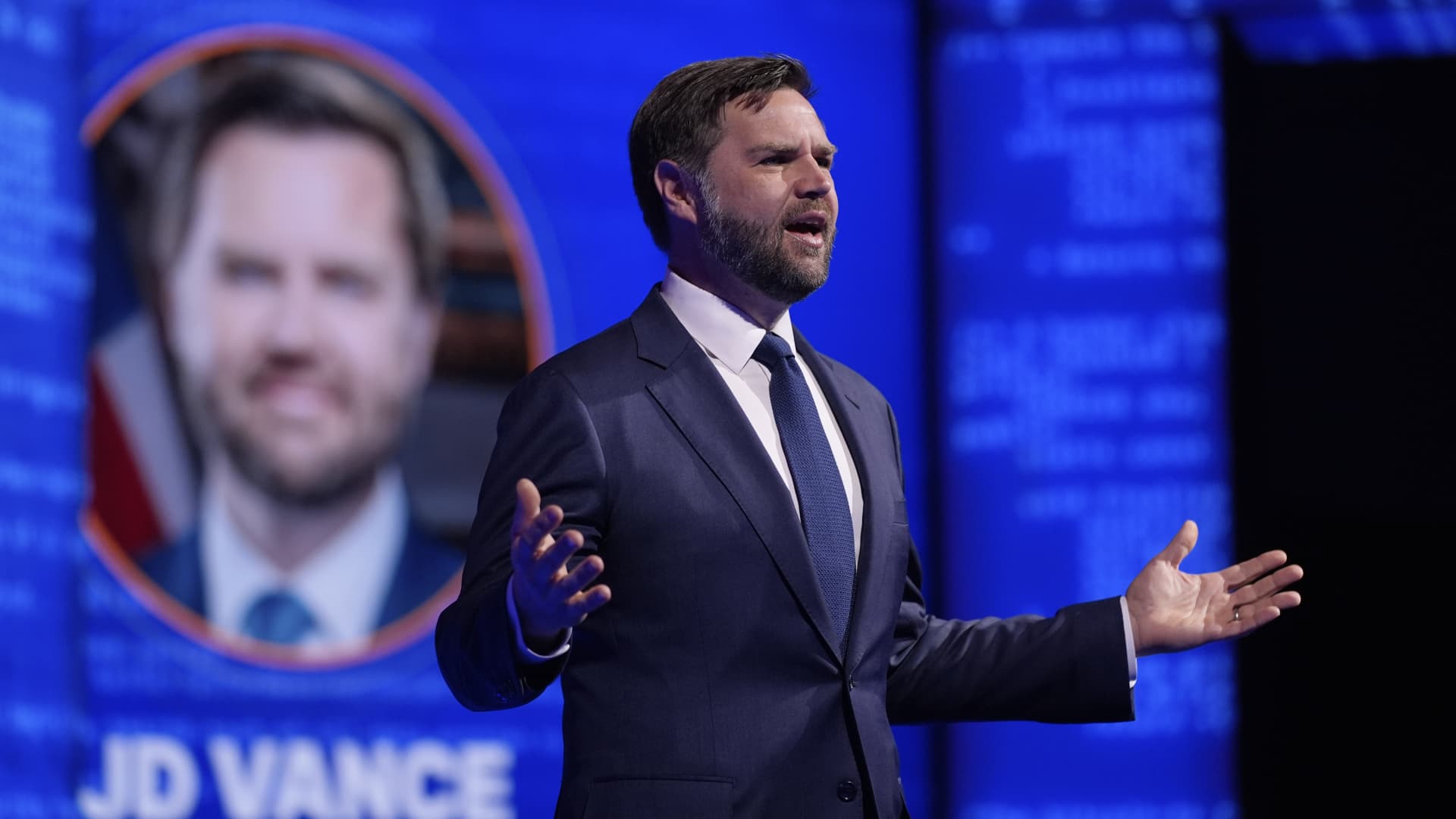 JD Vance tells bitcoin conference that stablecoins don't threaten the dollar