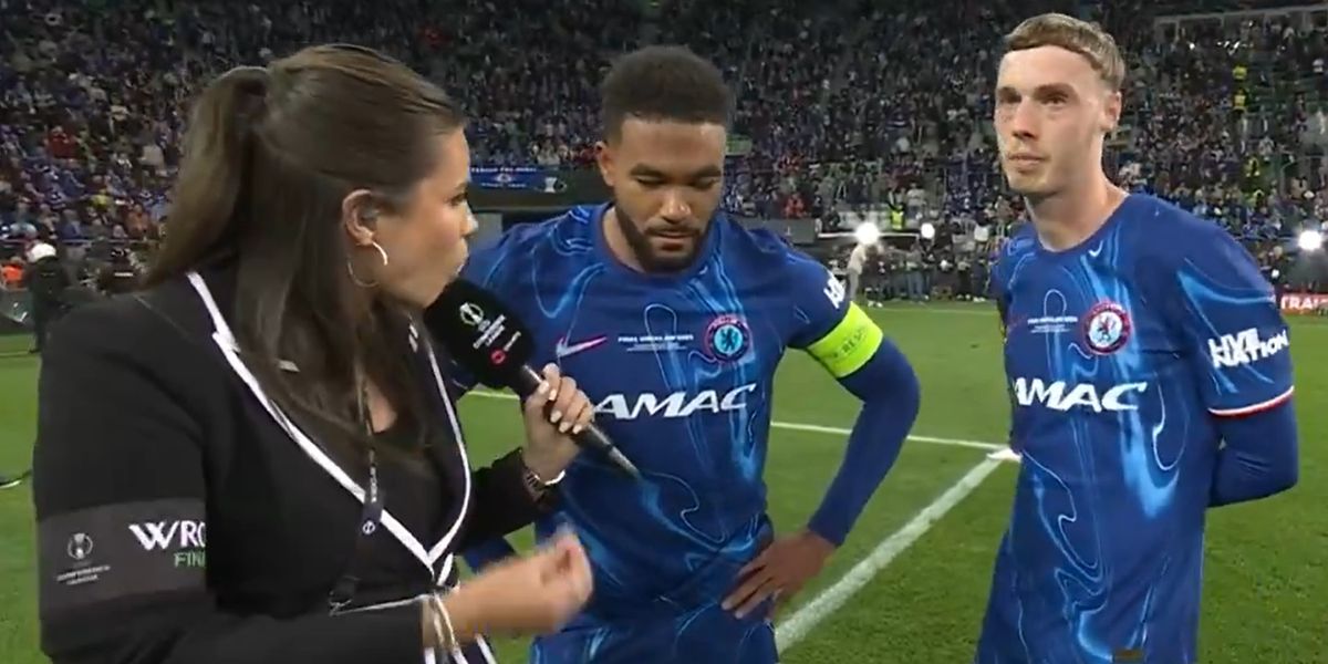 Chelsea pair Reece James and Cole Palmer refuse to answer question in awkward interview
