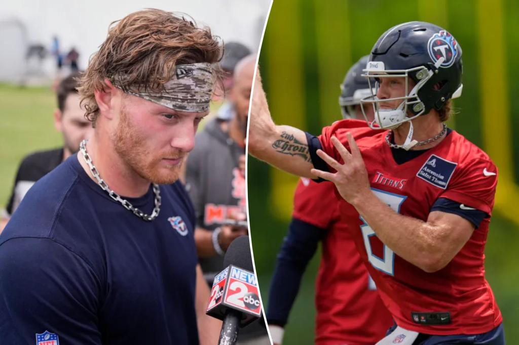 Titans’ Will Levis says his situation ‘sucks’ following Cam Ward draft pick