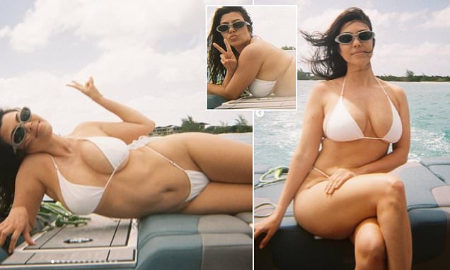 Kourtney Kardashian in bikini as 'secret' weight loss drug revealed