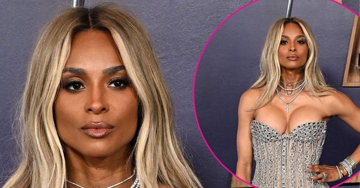 Ciara Almost Has a Nip Slip in Very Low-Cut Bodysuit at 2025 American Music Awards: Photos