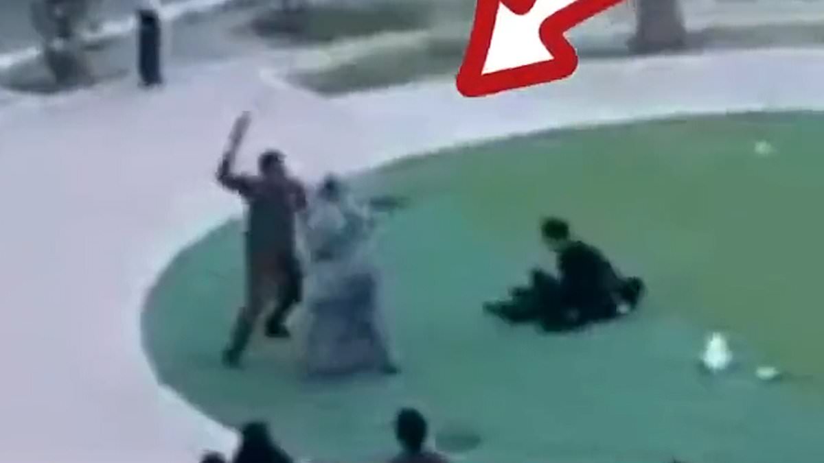 Shocking footage shows Saudi police beat women and girls inside secret prisons where families send 'disobedient' females to be locked away and punished for YEARS to break their spirit