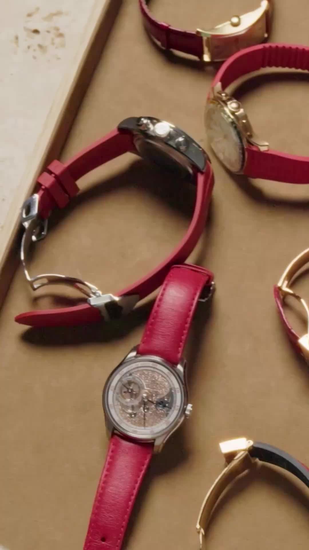 I'm a curator of a museum of art. I think these watches tell a story in every case, and they're all different. You know, they're striking enough that you see something different in every dial, and that's exactly what I'm trying to achieve.