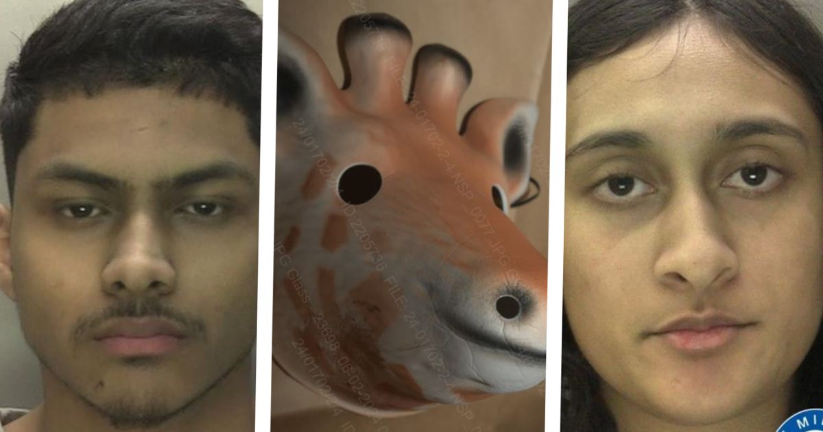 Newlywed couple who tried to murder stepmum while wearing Poundland animal masks jailed