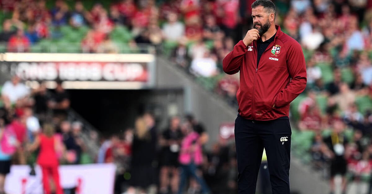 Andy Farrell says Lions 'won’t sugar-coat' defeat to Argentina