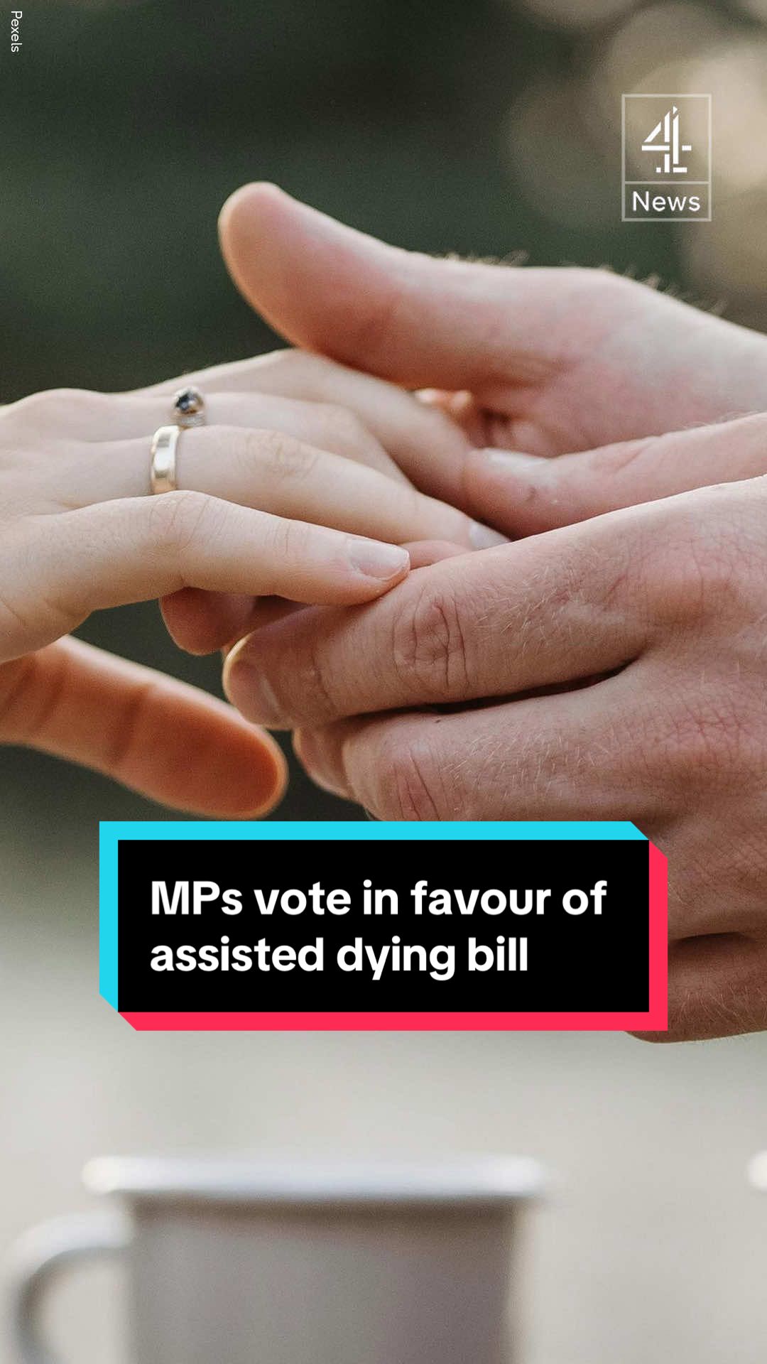 MPs have narrowly backed legalising assisted dying in England and Wales. The historic bill passed with a majority of 23 votes in the House of Commons. 314 MPs voted in favour and 291 voted against. Terminally ill adults with less than six months to live will now be allowed to apply for an assisted death, subject to approval. The bill will be moved to the House of Lords before becoming law. #AssistedDying #Health #UK #England #Wales #TerminallyIllAdults #Channel4News