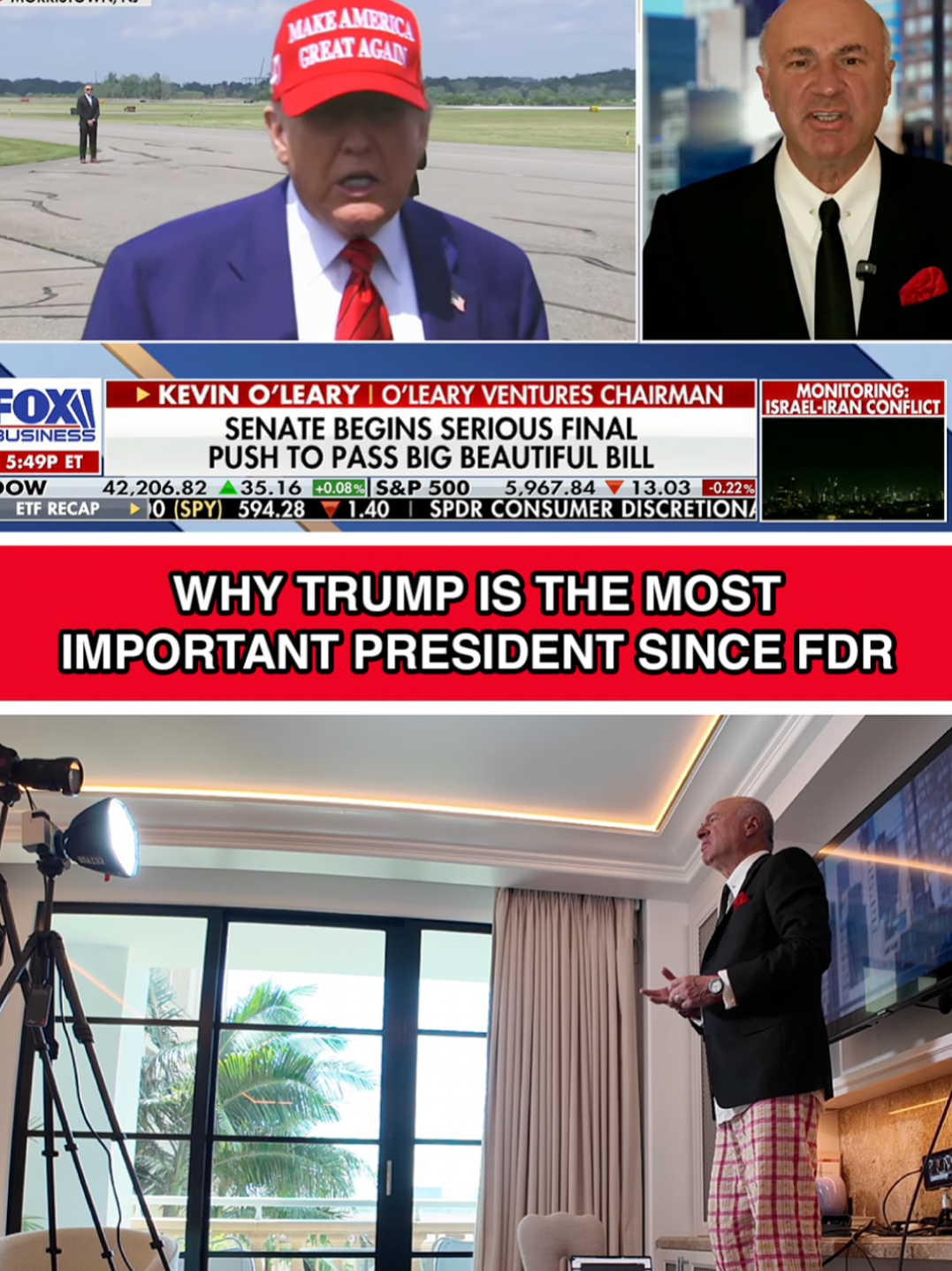 Chuck Todd called Trump the most consequential president since FDR, and I agree, not because of the noise, but because of the policy. As an investor, that’s all I care about. Deregulation in energy, momentum on stablecoin legislation, and aggressive economic action like reciprocal tariffs with China are all major moves. Whether you like Trump or not, he’s getting real policy through faster than most presidents, and that’s what fuels market confidence. America corrected itself after swinging too far left, and that self-correction is exactly what makes democracy work.