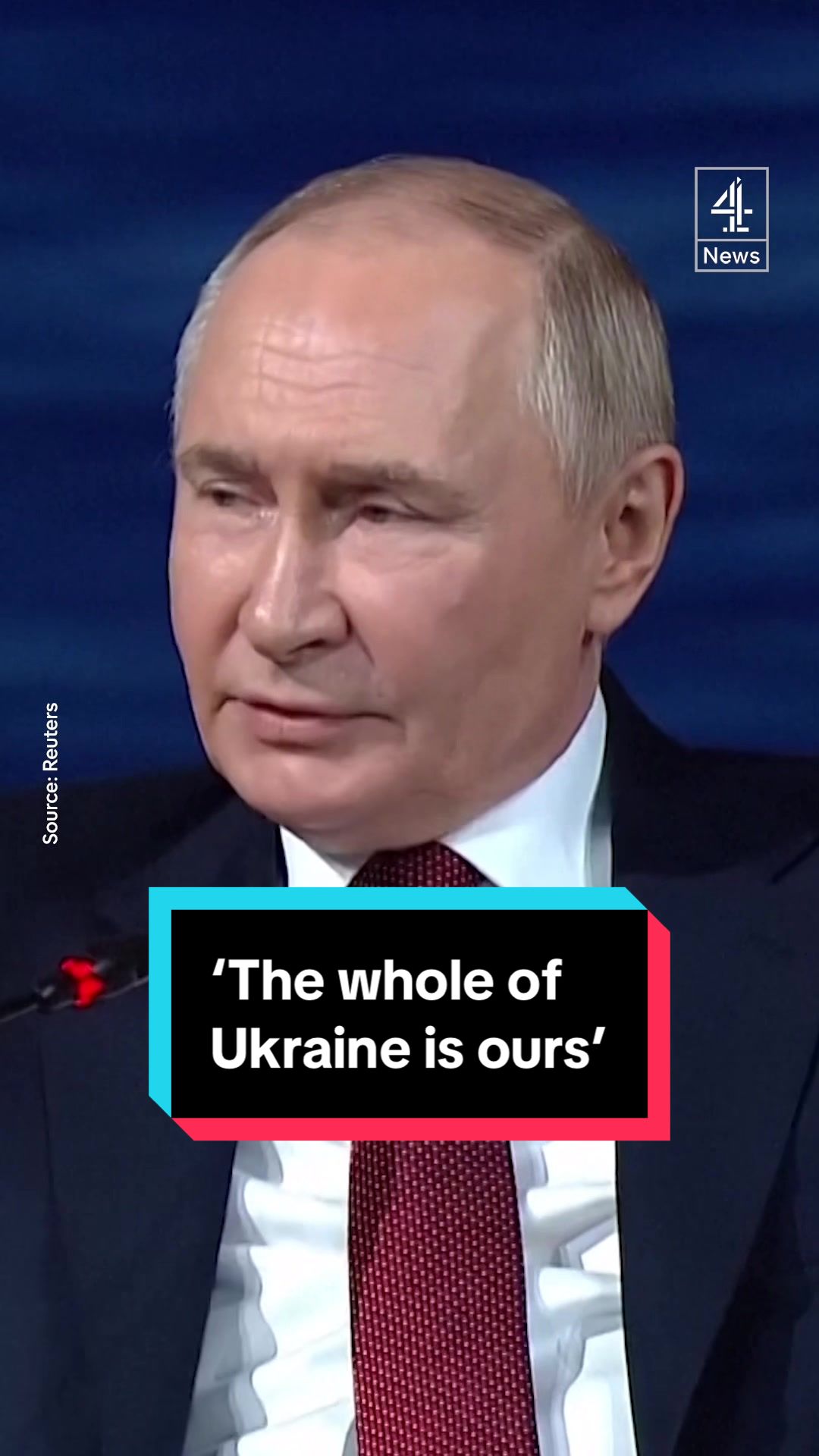 Russian President Vladimir Putin has said he believes that Russians and Ukrainians are 'one people'. Ukraine's foreign minister denounced the statements as evidence of Russian 'disdain' for US peace efforts. #Putin #Ukraine #Russia #War #Channel4News #C4News