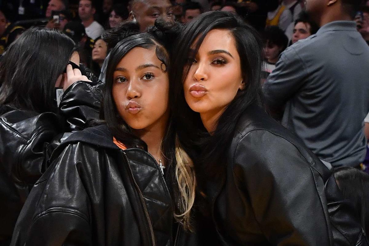 Kim Kardashian and Daughter North, 12, Look Just Like Twins in Side-By-Side Photo of the Duo: 'Like Mom Like Daughter'