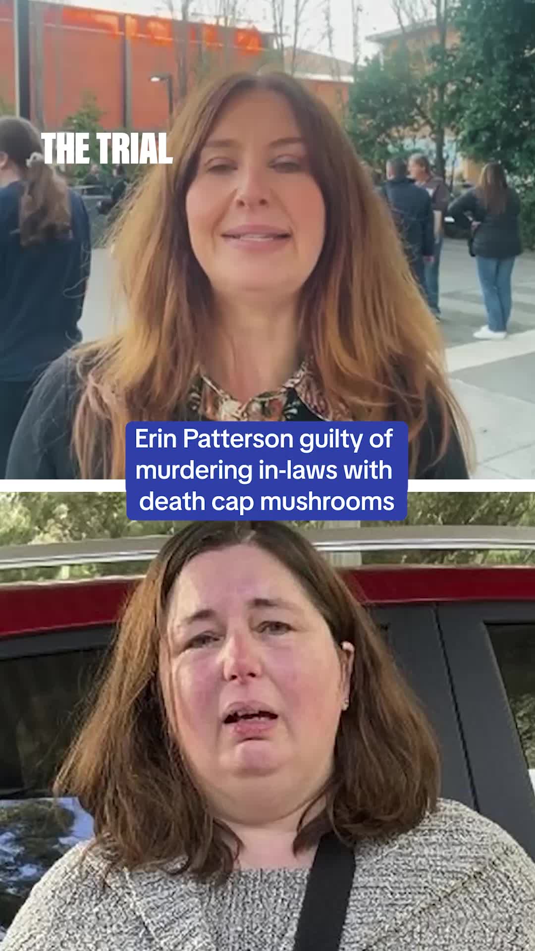 BREAKING: Erin Patterson has been found guilty of murdering three in-laws with death cap mushrooms inside a beef wellington. Listen to all the details in The Trial of Erin Patterson, available wherever you get your podcasts.