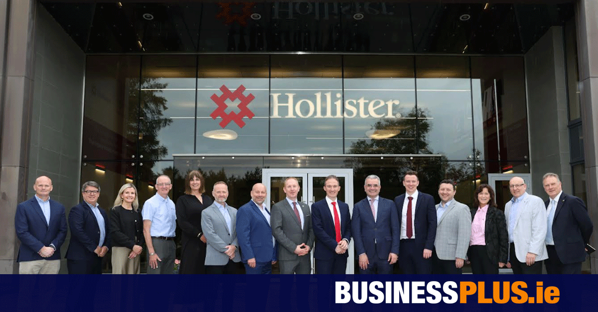 Hollister announces €80m R&D investment and 50 new jobs for Ballina