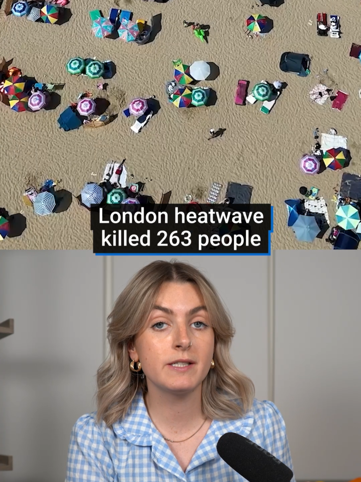 Scientists say two thirds of these deaths wouldn't have happened without climate change. They've analysed number of heat-related deaths in June's heatwave, and said 2,300 people died across 12 major European cities.  #fyp #heatwave #weather #london #britishsummer #climatechange #europe #weathertok