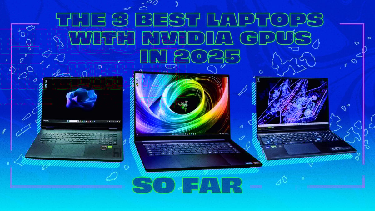 The 3 best gaming laptops with Nvidia GPUs in 2025, so far