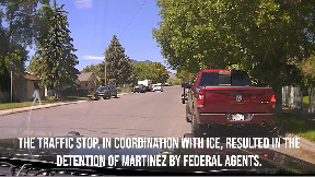 Body cam video shows Christopher Martinez Marvan immigration arrest (video)