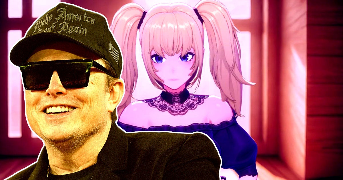 Users Immediately Find Grok's Anime Waifu Persona Has Hidden "Full Gooner Mode"