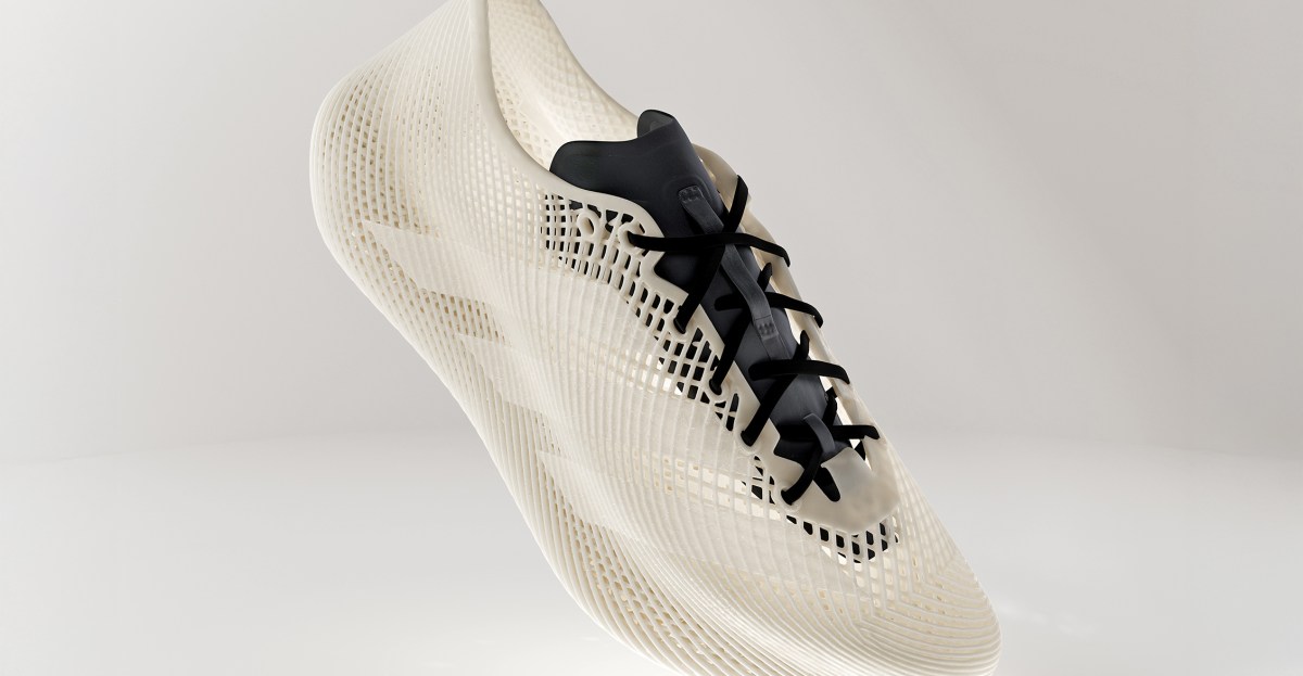 Adidas now offers a laced version of its 3D-printed shoes