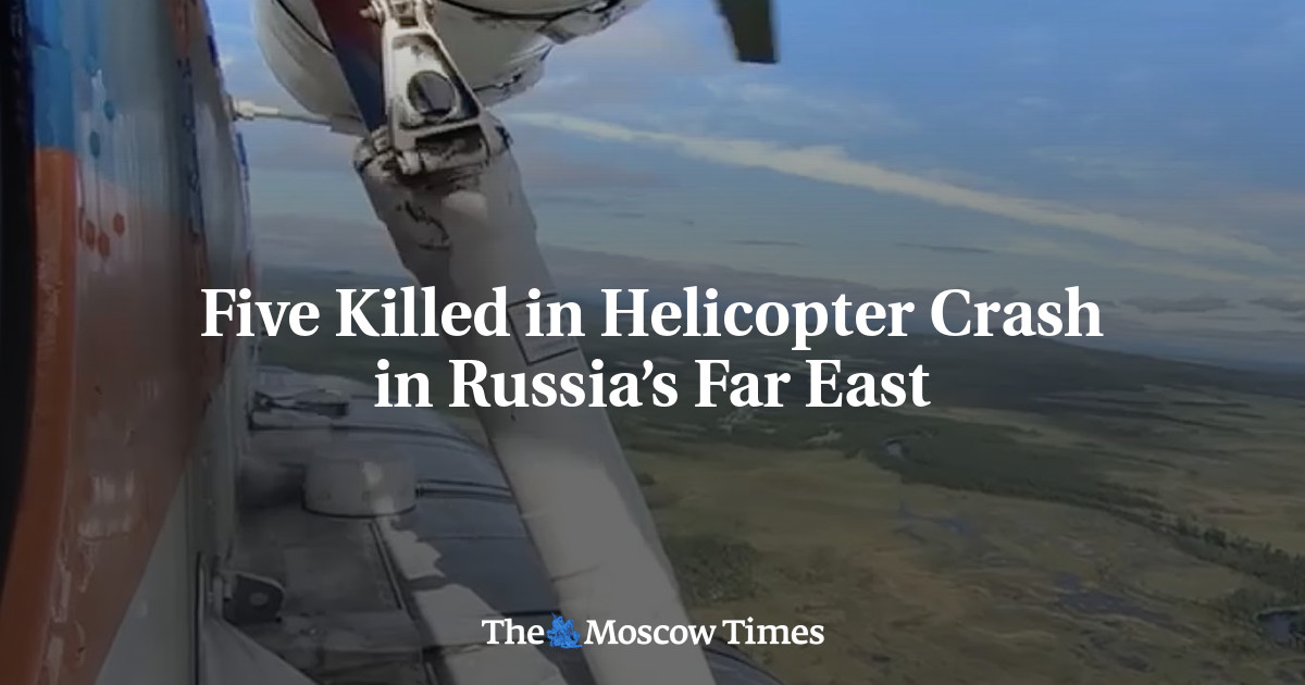Five Killed in Helicopter Crash in Russia’s Far East
