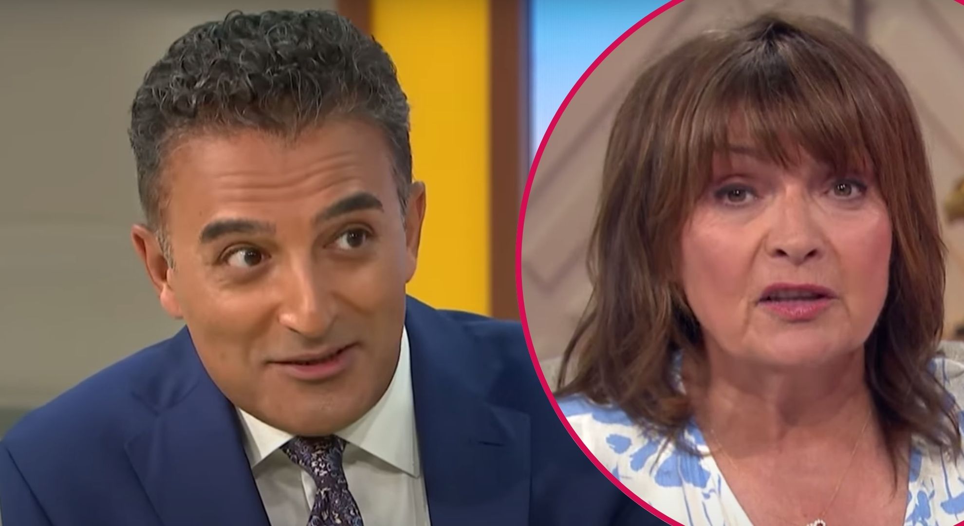 Good Morning Britain host Adil Ray hailed as he makes very catty ‘swipe’ at Lorraine