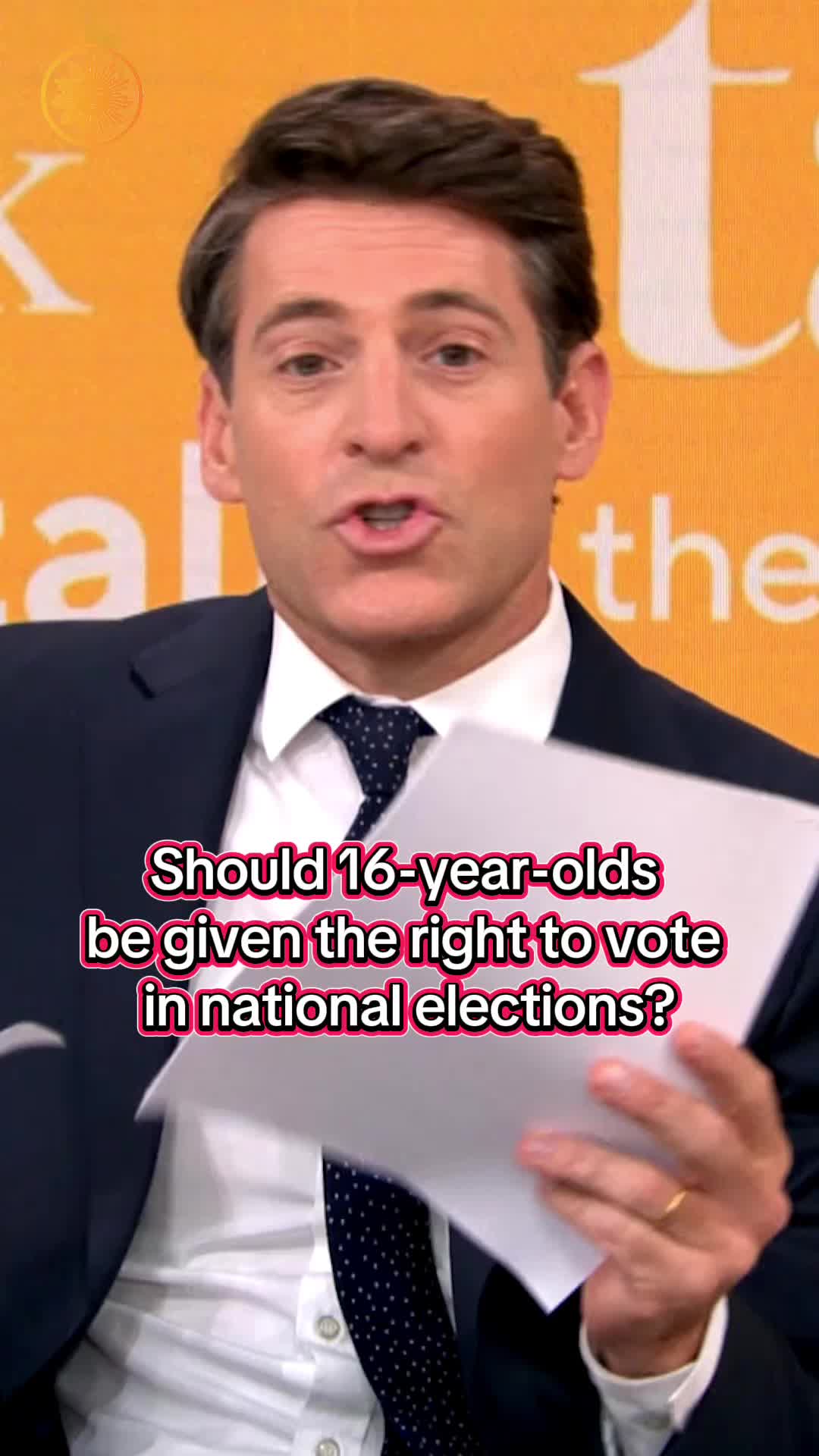 Should 16-year-olds be given the right to vote in national elections?
