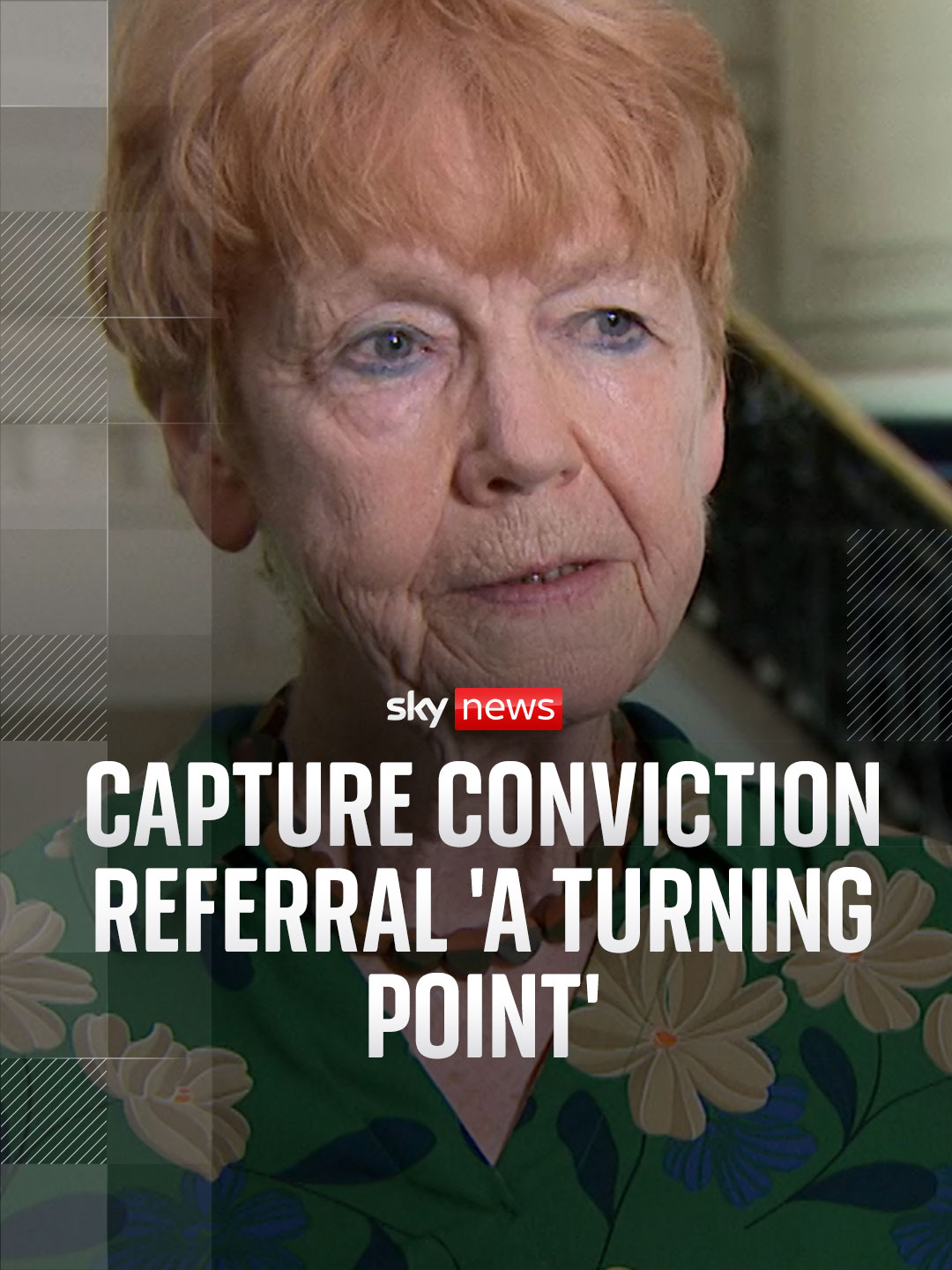 Dame Vera Baird, the chair of the Criminal Cases Review Commission, reacts to the announcement that the first Post Office Capture conviction is to be sent to the Court of Appeal.⁠ #PostOffice #Capture #UK