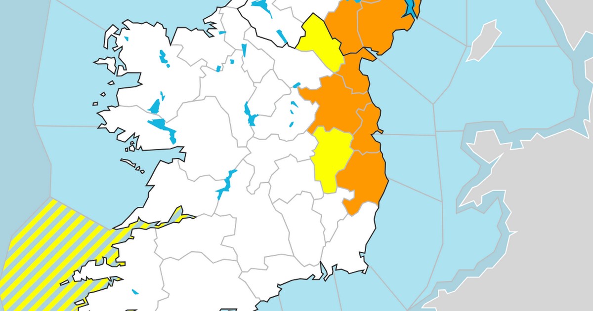 Dublin weather: Orange rain warning remains but dry week ahead