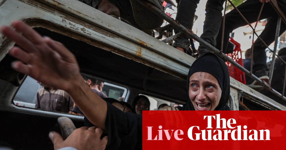 WHO says Israeli forces attacked residence and detained staff; IDF shelling kills 12 in tent encampment - Israel-Gaza war live