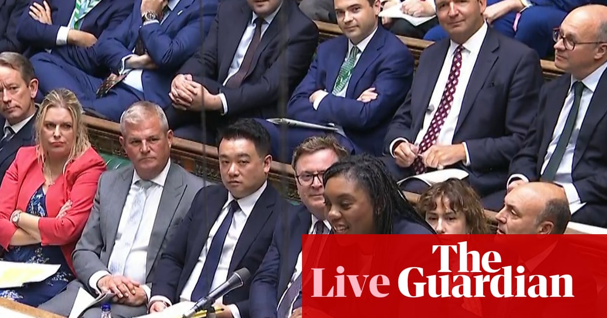 Kemi Badenoch to reshuffle shadow cabinet with James Cleverly set to return to Tory frontbench – UK politics live