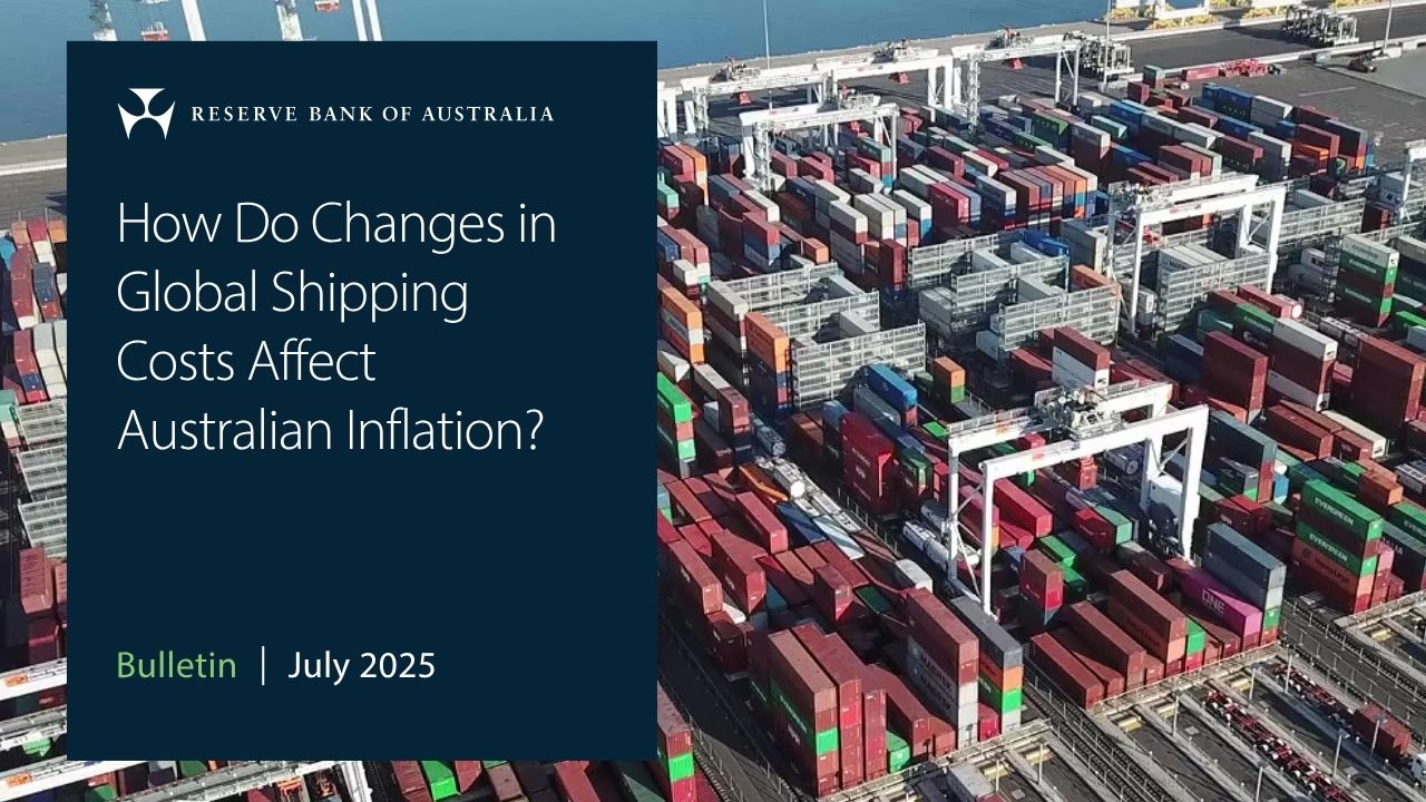 How Do Changes in Global Shipping Costs Affect Australian Inflation? | Bulletin