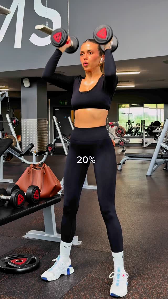 The gym is the easy part 🎧