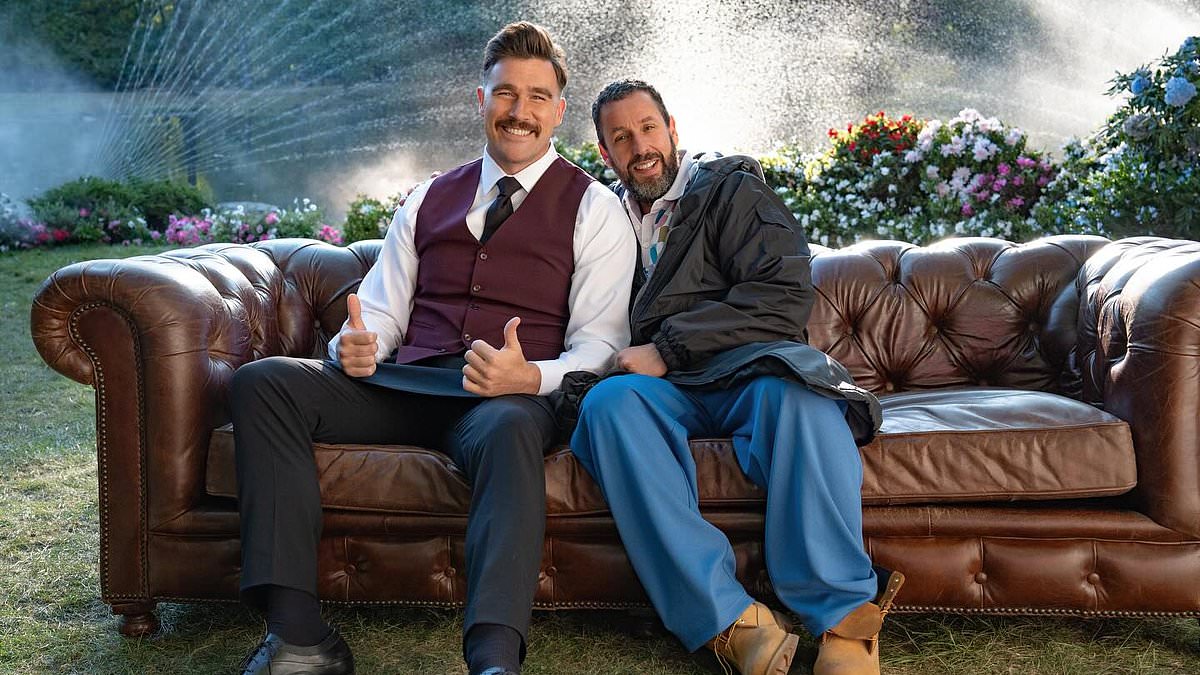Travis Kelce posts unseen photos from behind the scenes of Happy Gilmore 2 after 'surreal' Netflix cameo