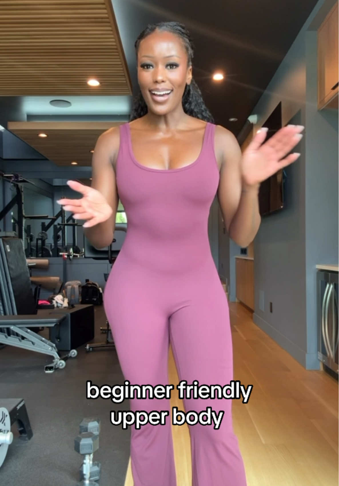 because we aren’t skipping upper body in 2025 💅🏾 #gymgirl #workoutroutine #gymmotivation