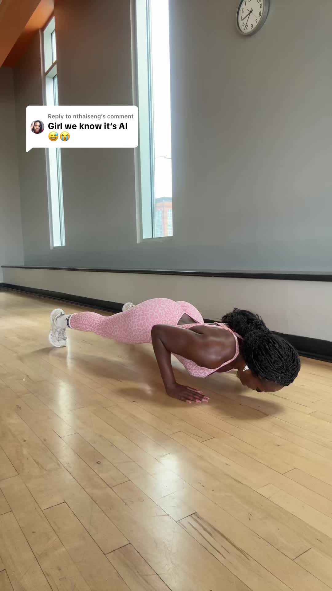 Replying to @nthaiseng 🤖🦾#pushupchallenge #gymgirlsoftiktok #fittok