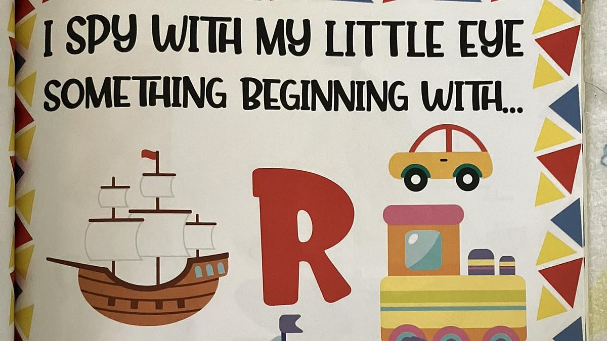 Parents left stumped by simple 'I spy' riddle in young children's picture book - and the answer has only caused more confusion