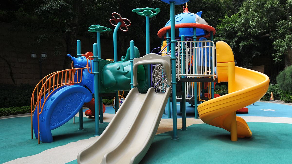Mom issues eerie warning after spotting 'secret killer' lurking in playground at grandma's house