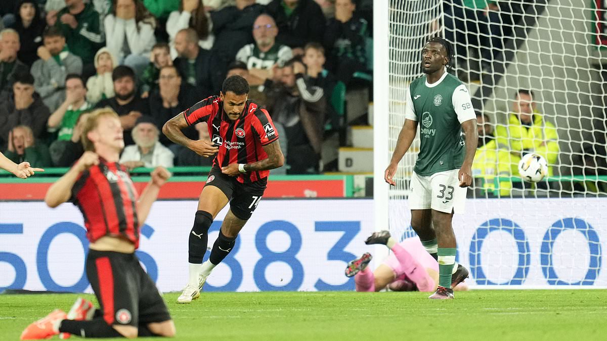 Overhead kick stuns Hibs but Gray praises his side
