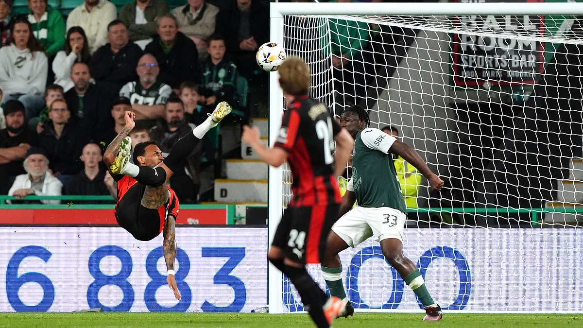 Danes deny Hibs with spectacular 119th-minute overhead-kick winner