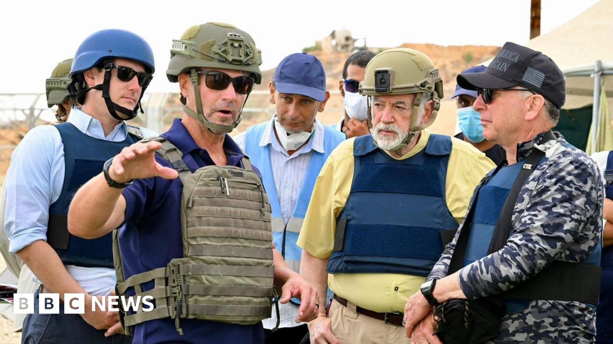 Trump envoy Witkoff visits controversial Gaza aid distribution site
