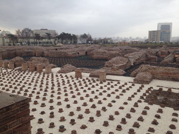 Roman Baths of Ankara in Ankara, Turkey