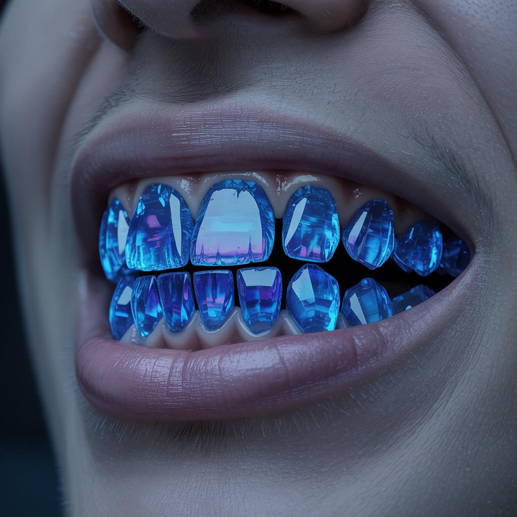 Crystal meth teeth 😂
