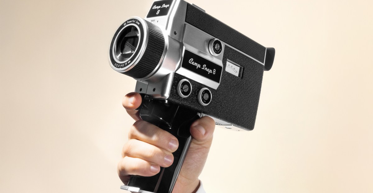This retro camcorder upgrades Super 8 film cameras with modern conveniences