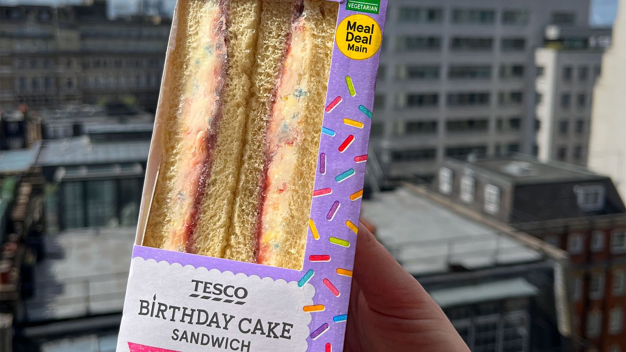 Tesco's birthday cake sandwich caught us off guard – here's 5 honest reviews