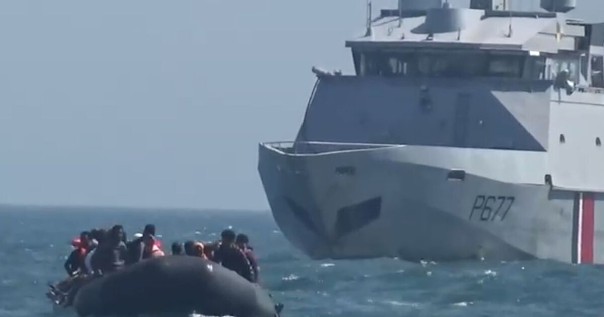 French Navy scrambles migrants out of ship's path as Kemi makes bold prediction