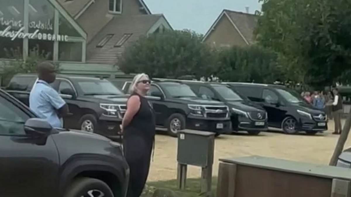 Local anger at JD Vance for using EVERY disabled parking spot at shop